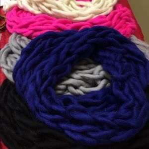 Handmade arm knitted cowl